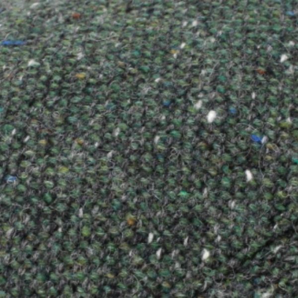Donegal Touring Irish Green Fleck Tweed Pure Wool Cap - Small and Med Adults 