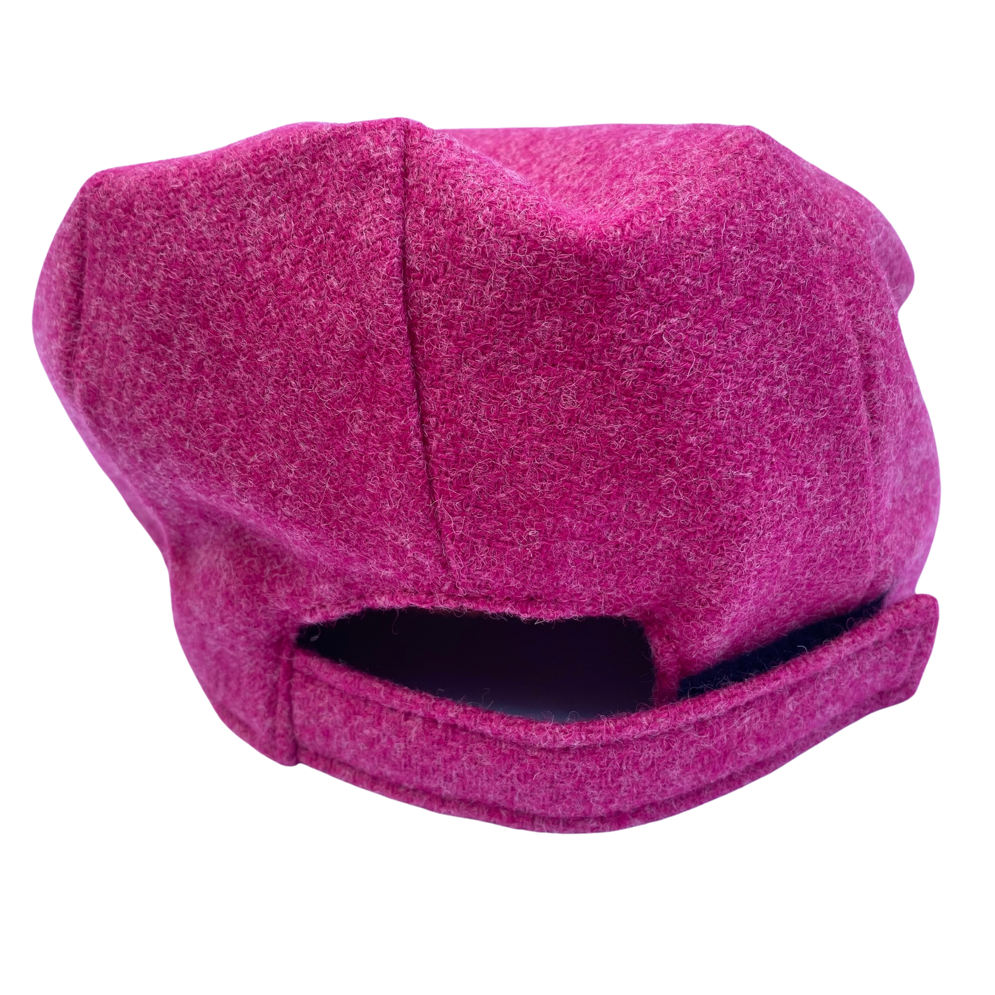 Children's Pure Plum Irish Wool Cap - kid sizes 