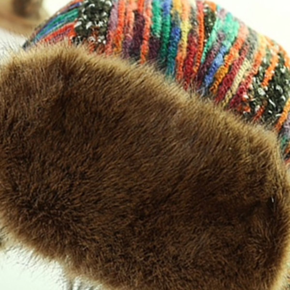Colorful Bomber Hat
