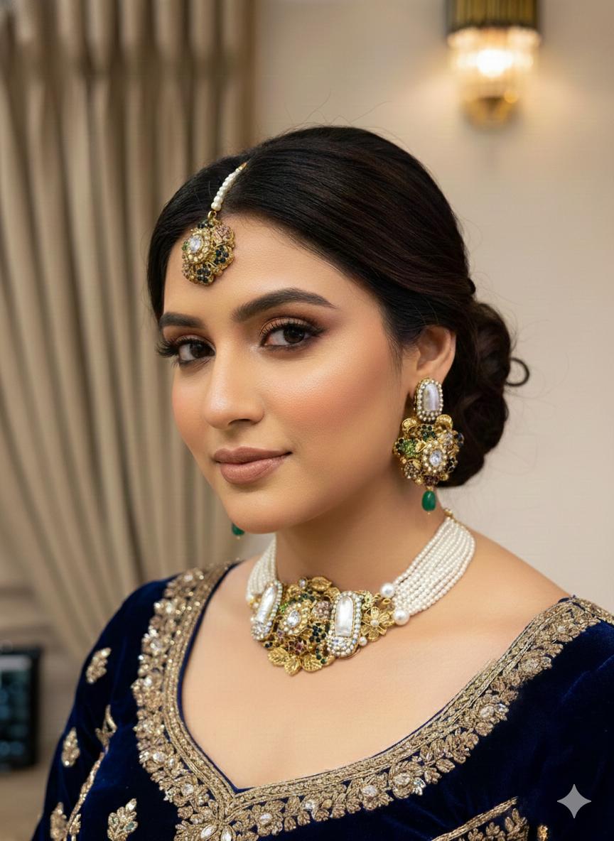 Antique Pearl Statement Earrings