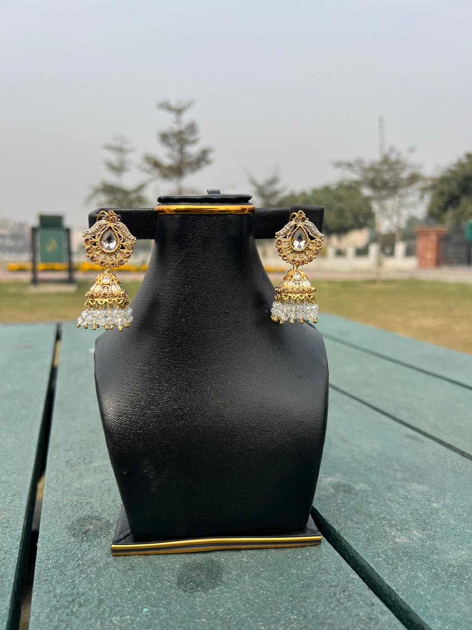 Traditional Gold-Plated Jhumka Earring