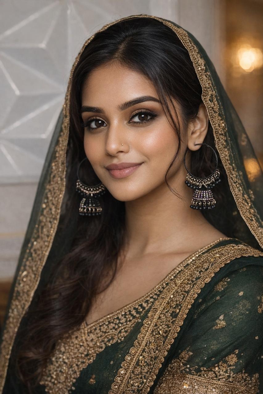 Antique Jhumka Hoop Earrings