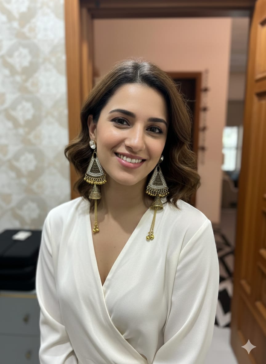 Geometric Drop Earrings