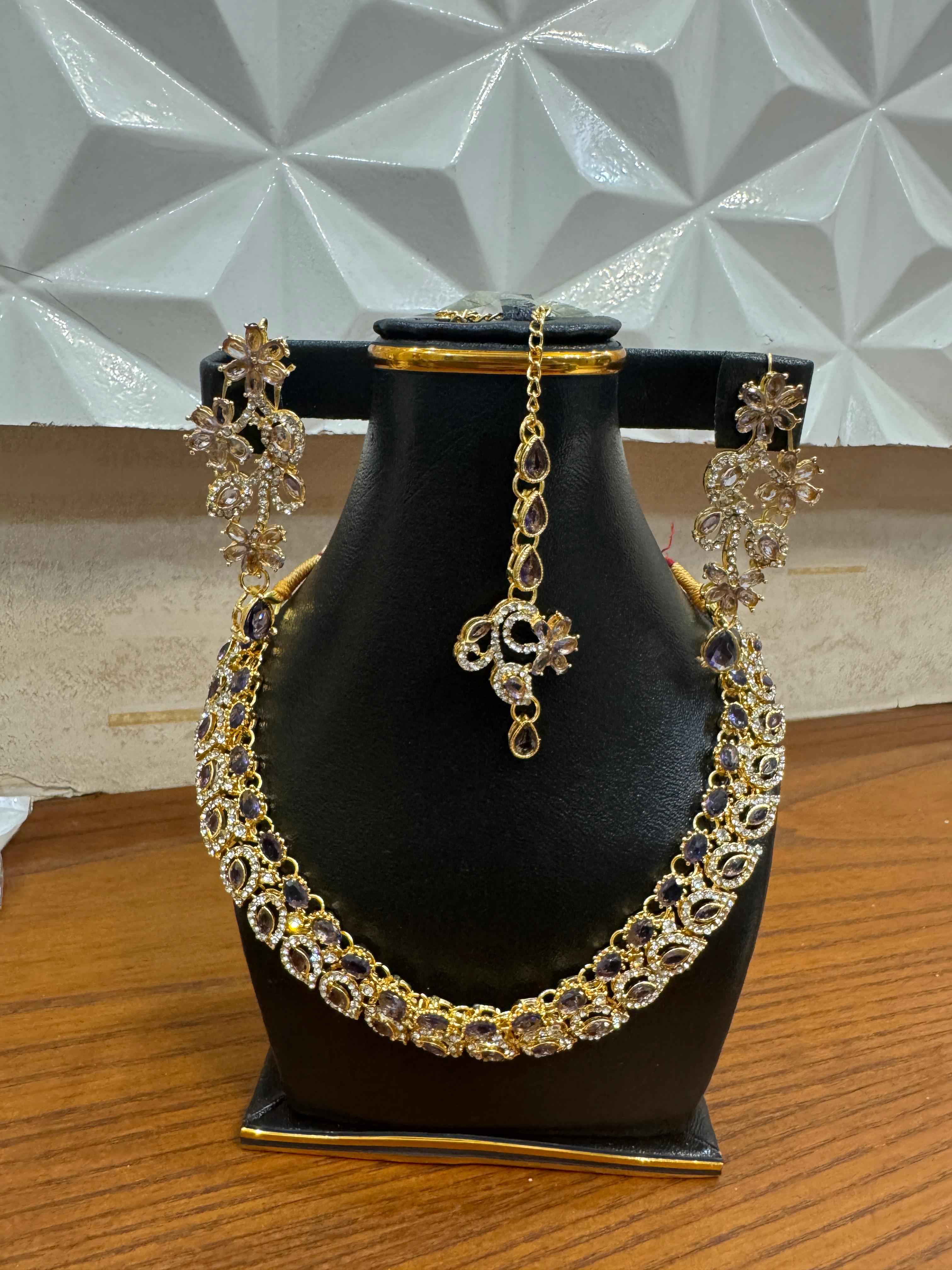 Traditional Gold-Plated Jewelry Set