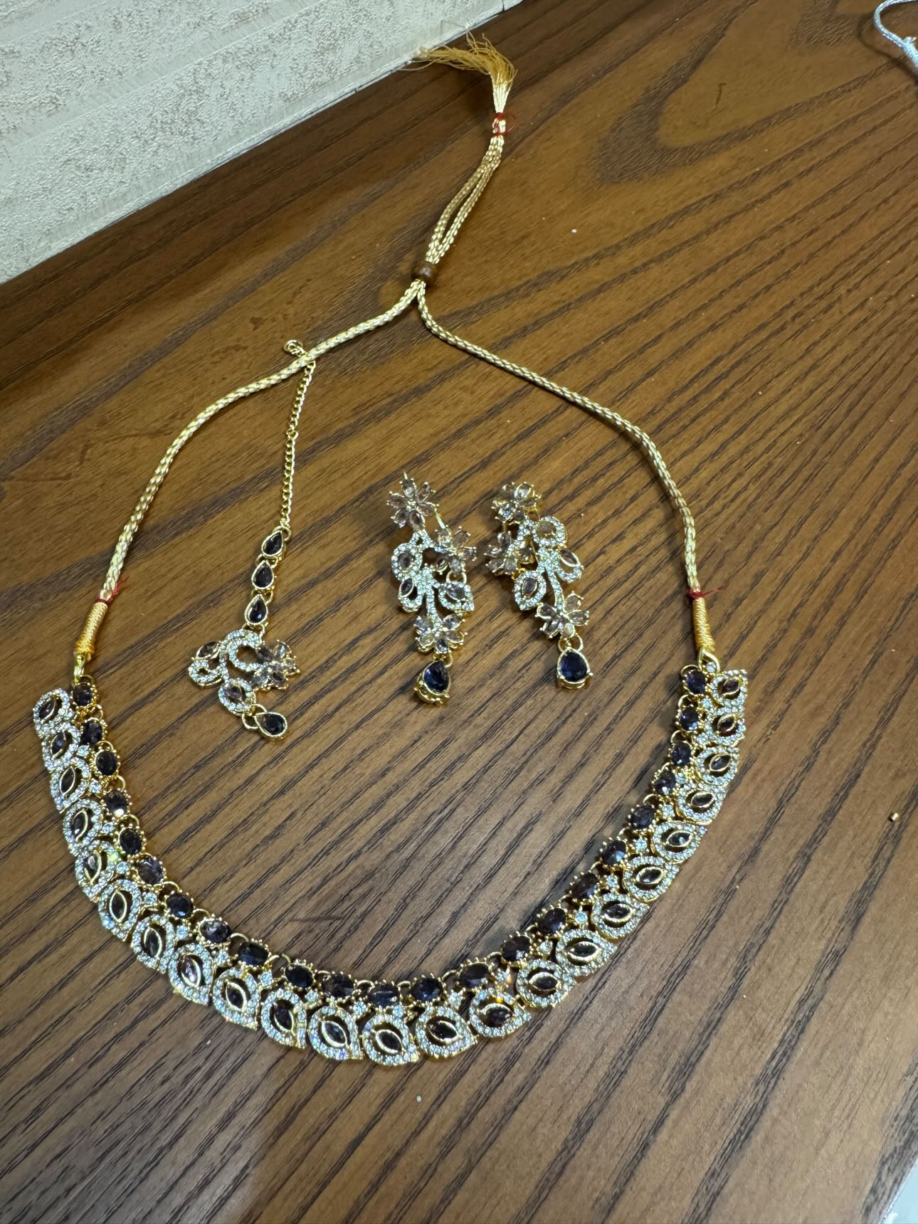 Traditional Gold-Plated Jewelry Set