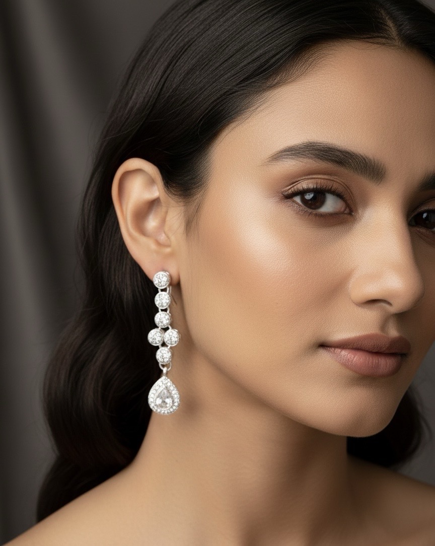 Elegant Crystal Jewelry Set