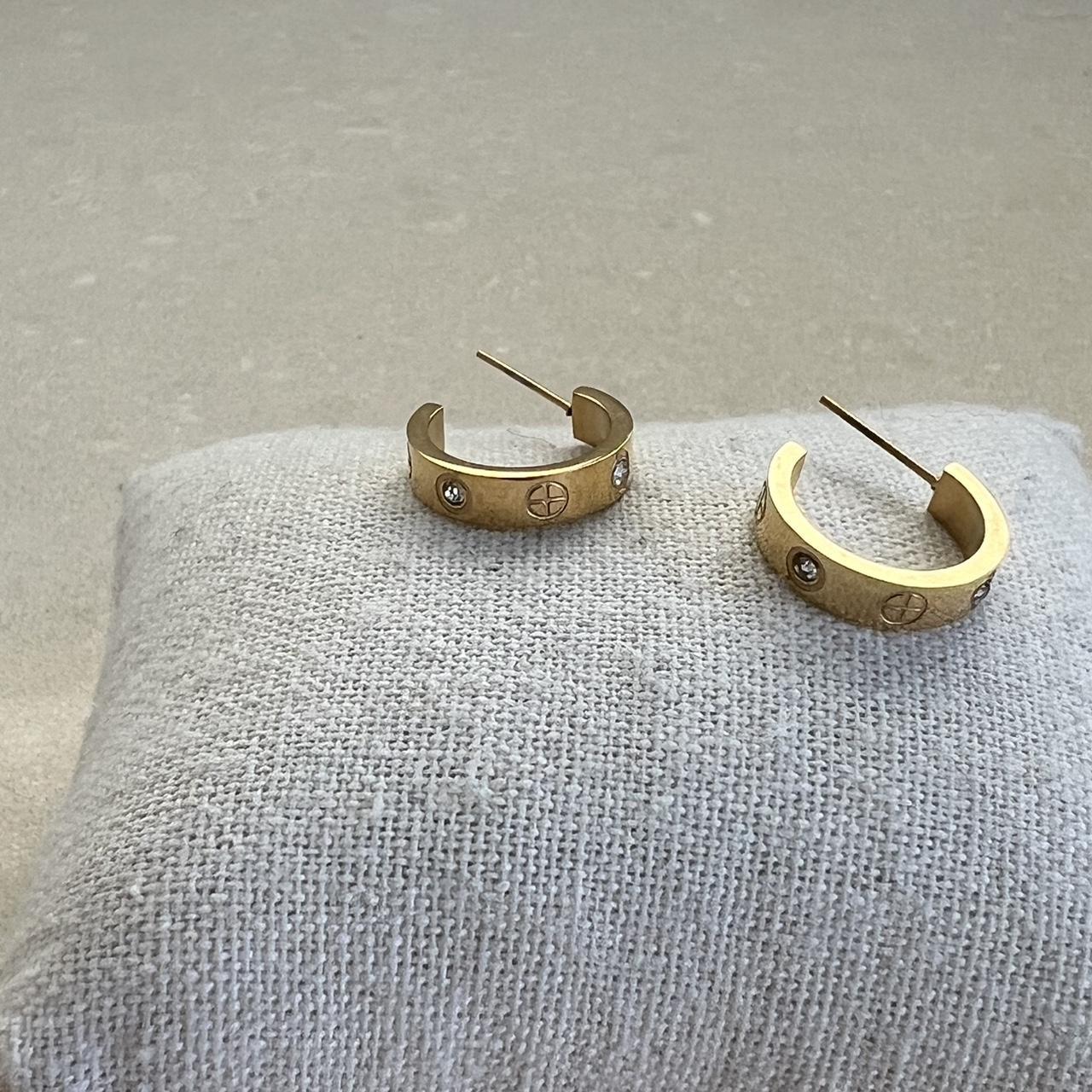 Lara Earrings | Gold