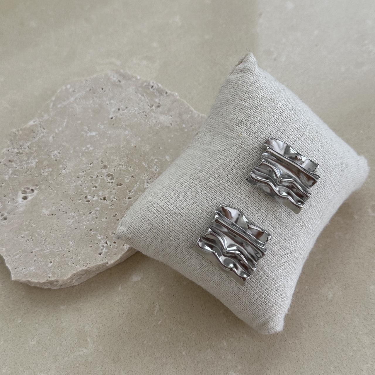Maison Earrings | Silver