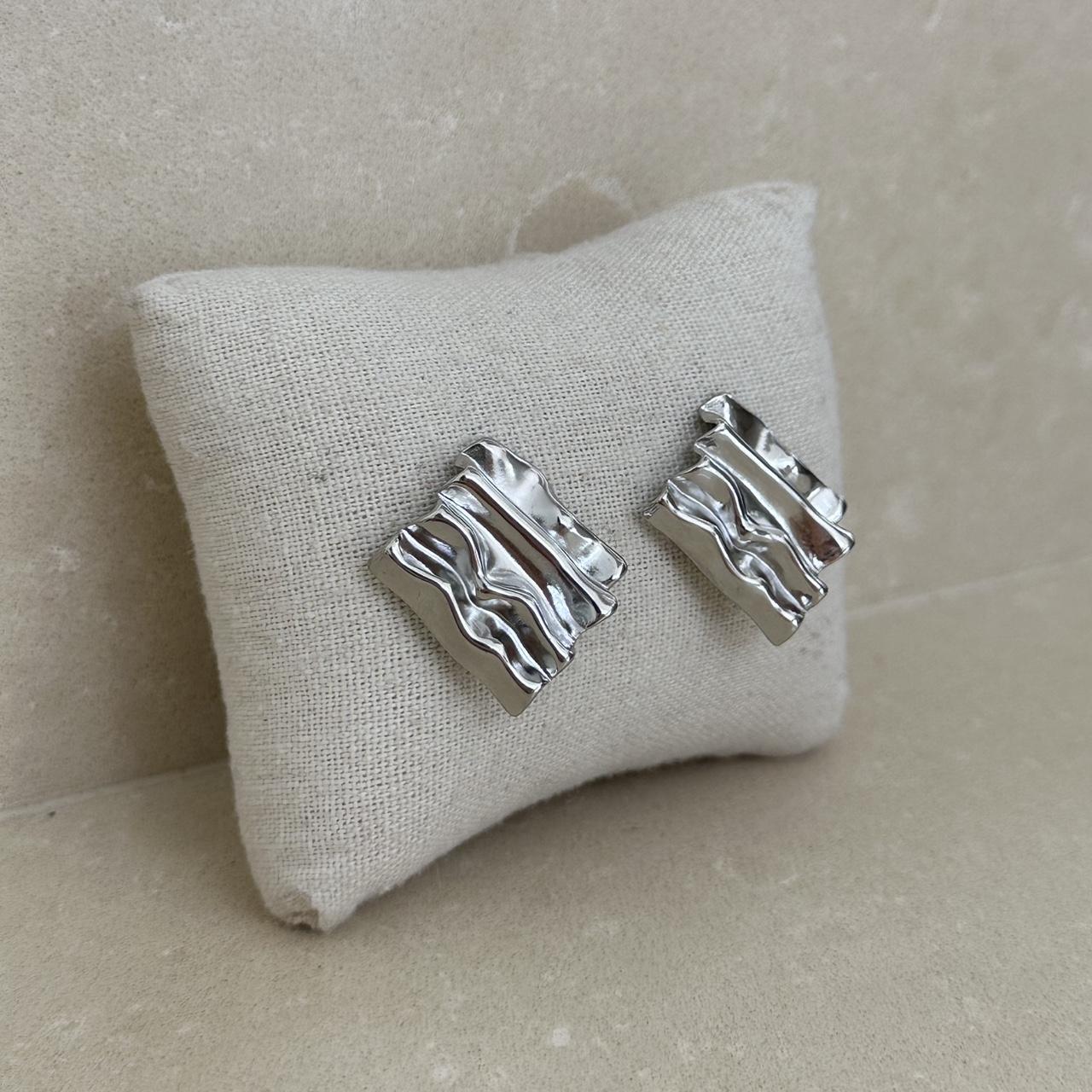 Maison Earrings | Silver