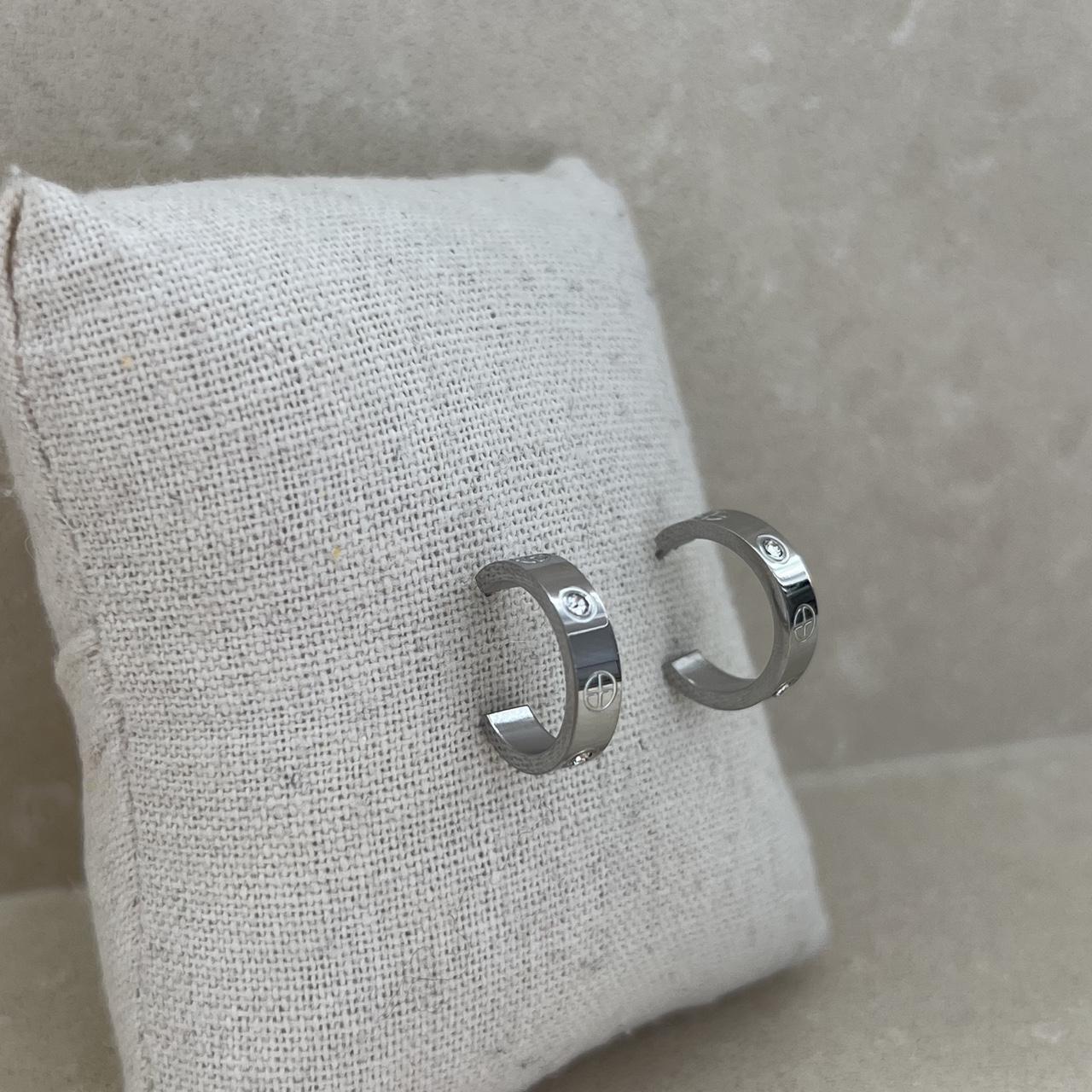 Lara Earrings | Silver