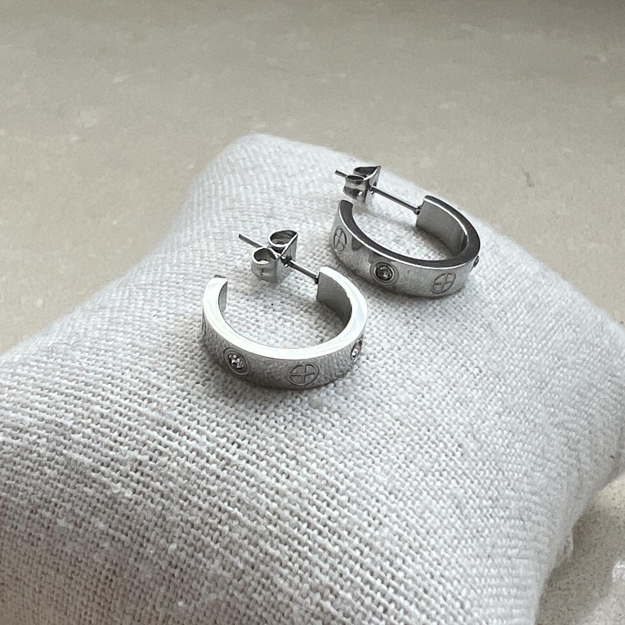Lara Earrings | Silver