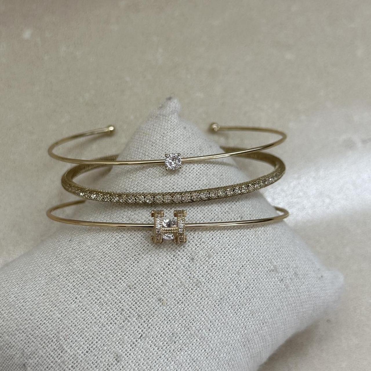 Hazel Bracelet Set | Gold