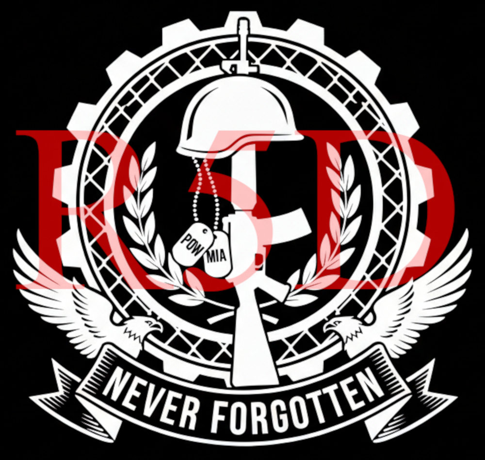 POW-MIA Battlefield Cross and Laurel Tribute