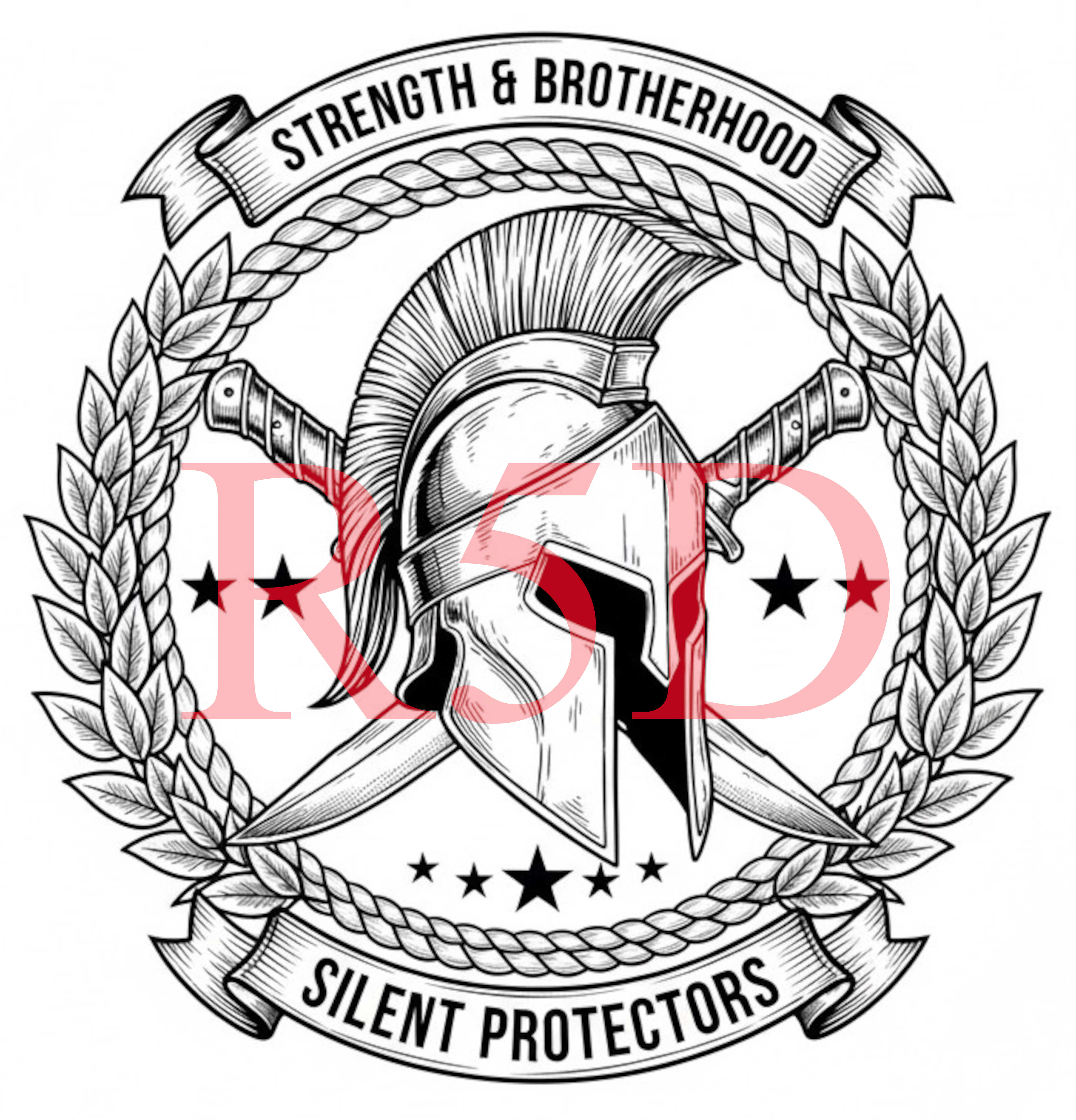 Strength & Brotherhood Digital File, Honor, Courage