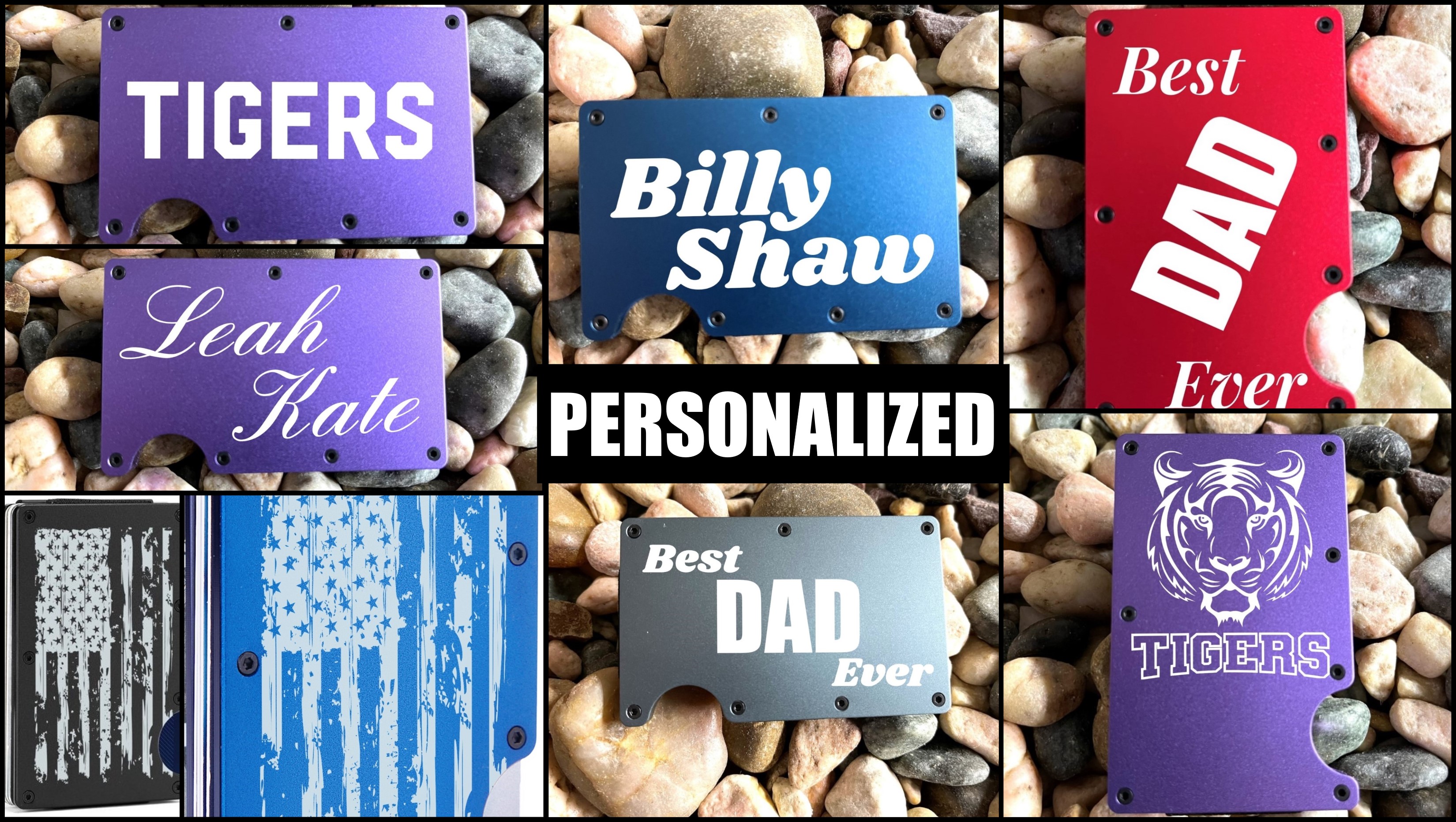 Minimalist Metal Wallets