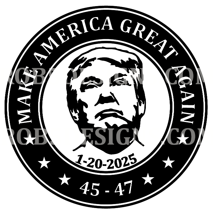 Donald Trump Digital File - Make America Great Again - MAGA