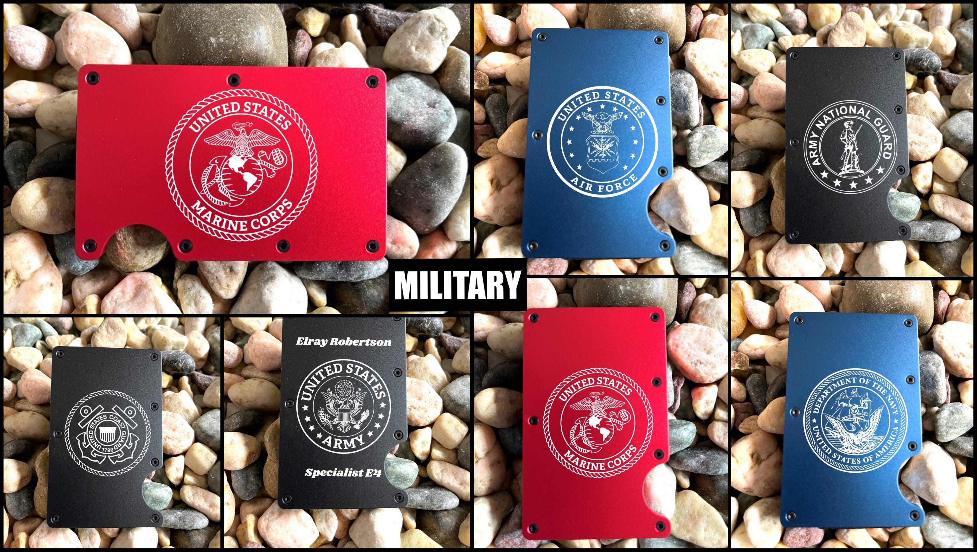 Minimalist Metal Wallets