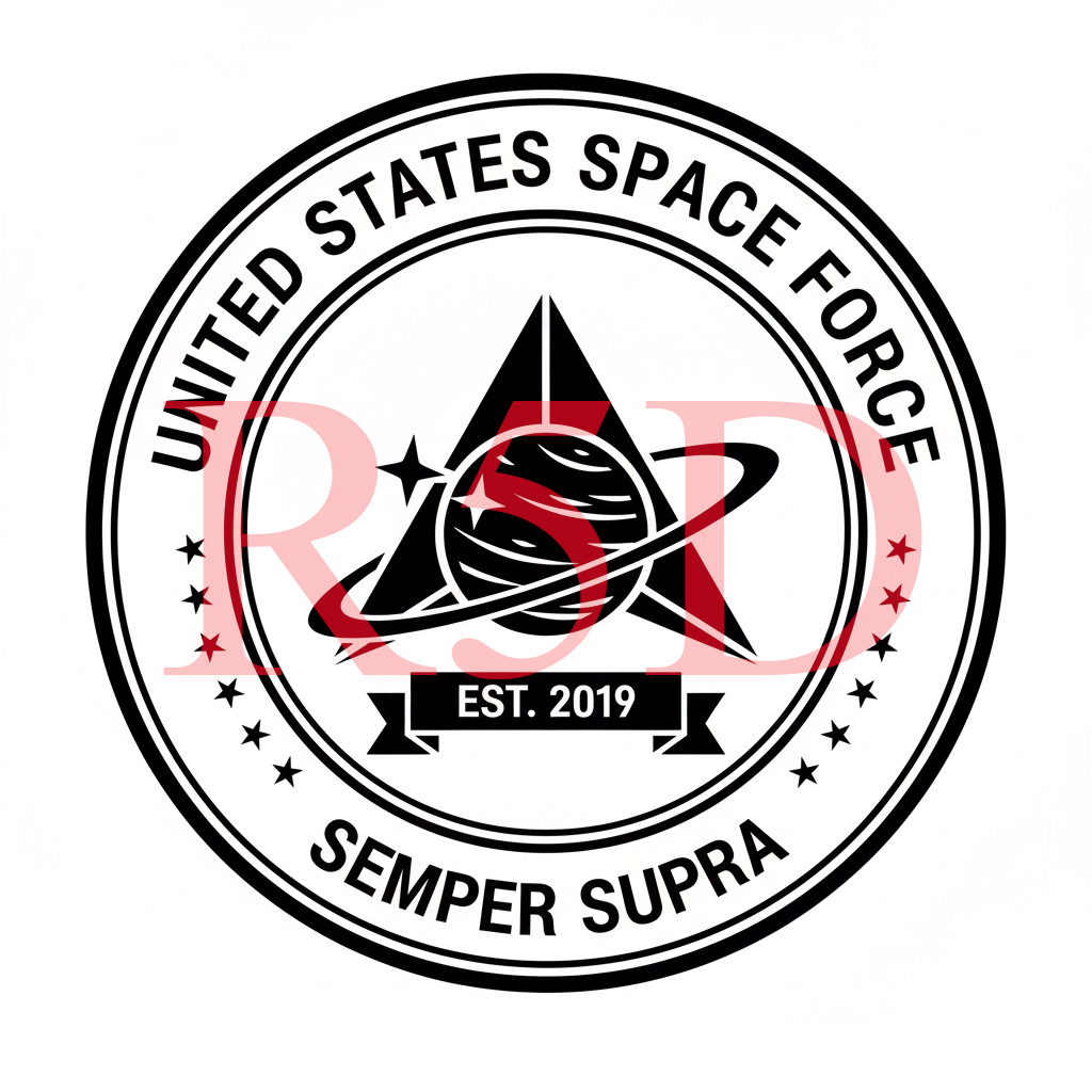US Space Force Emblem, Semper Supra Logo (Digital Download)