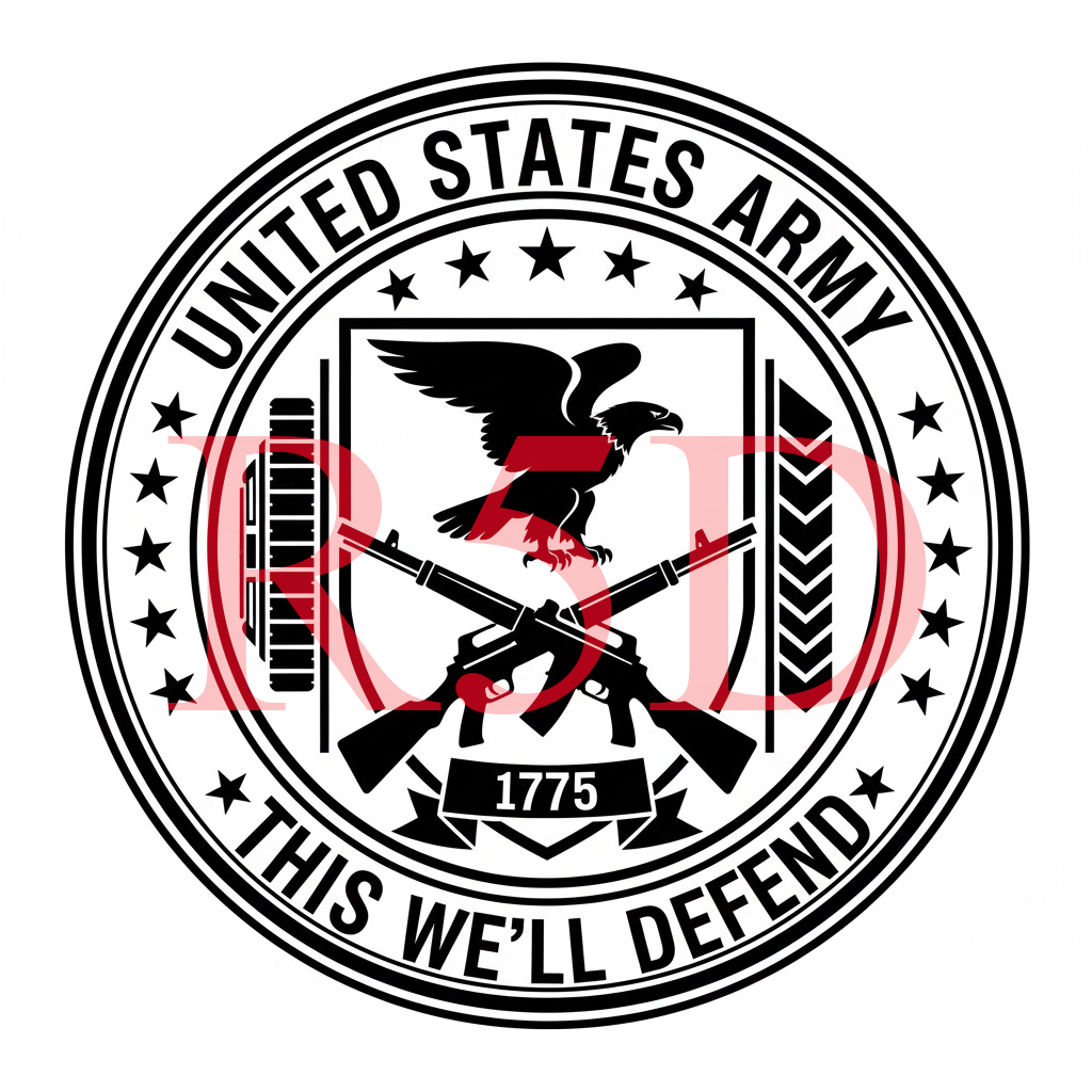 US Army Bundle (4 Pack), Military Logo SVG, pdf, PNG, jpg, This We'll Defend Decal Cut Files