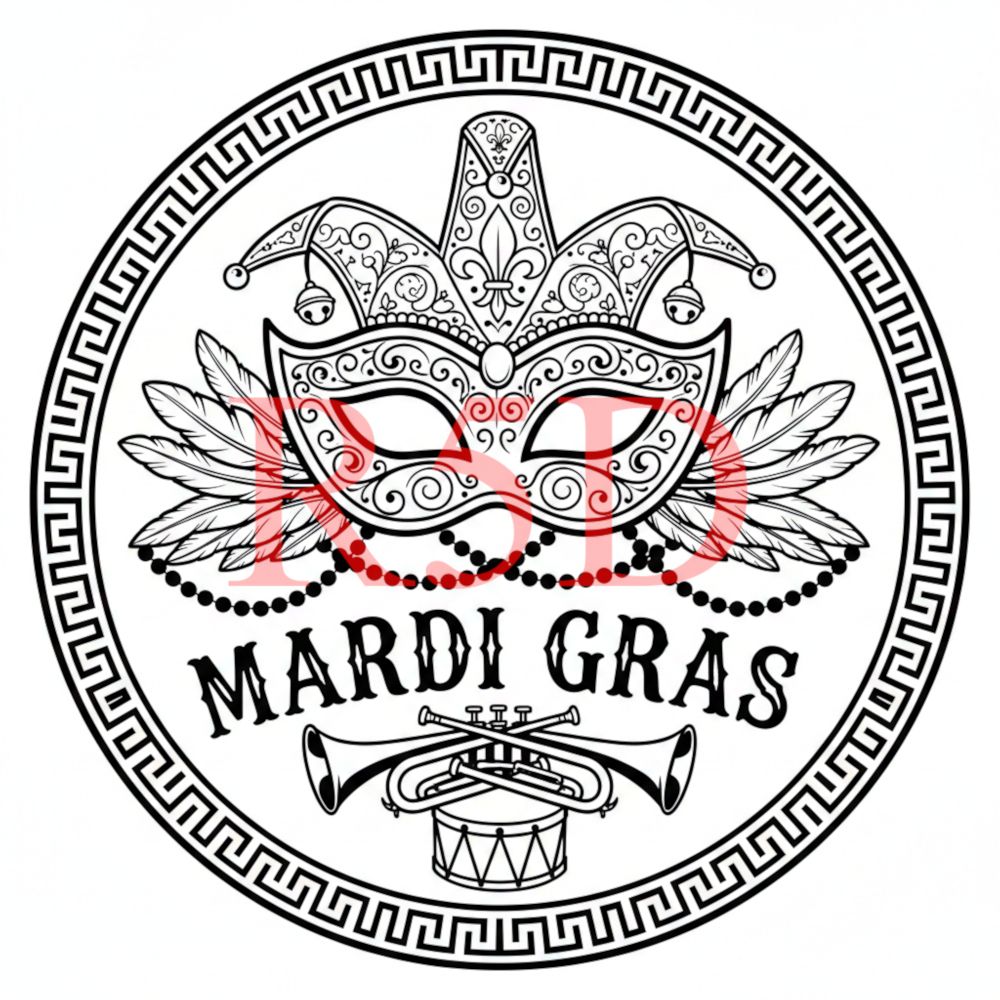 7 Bundle Package Mardi Gras Jester Mask