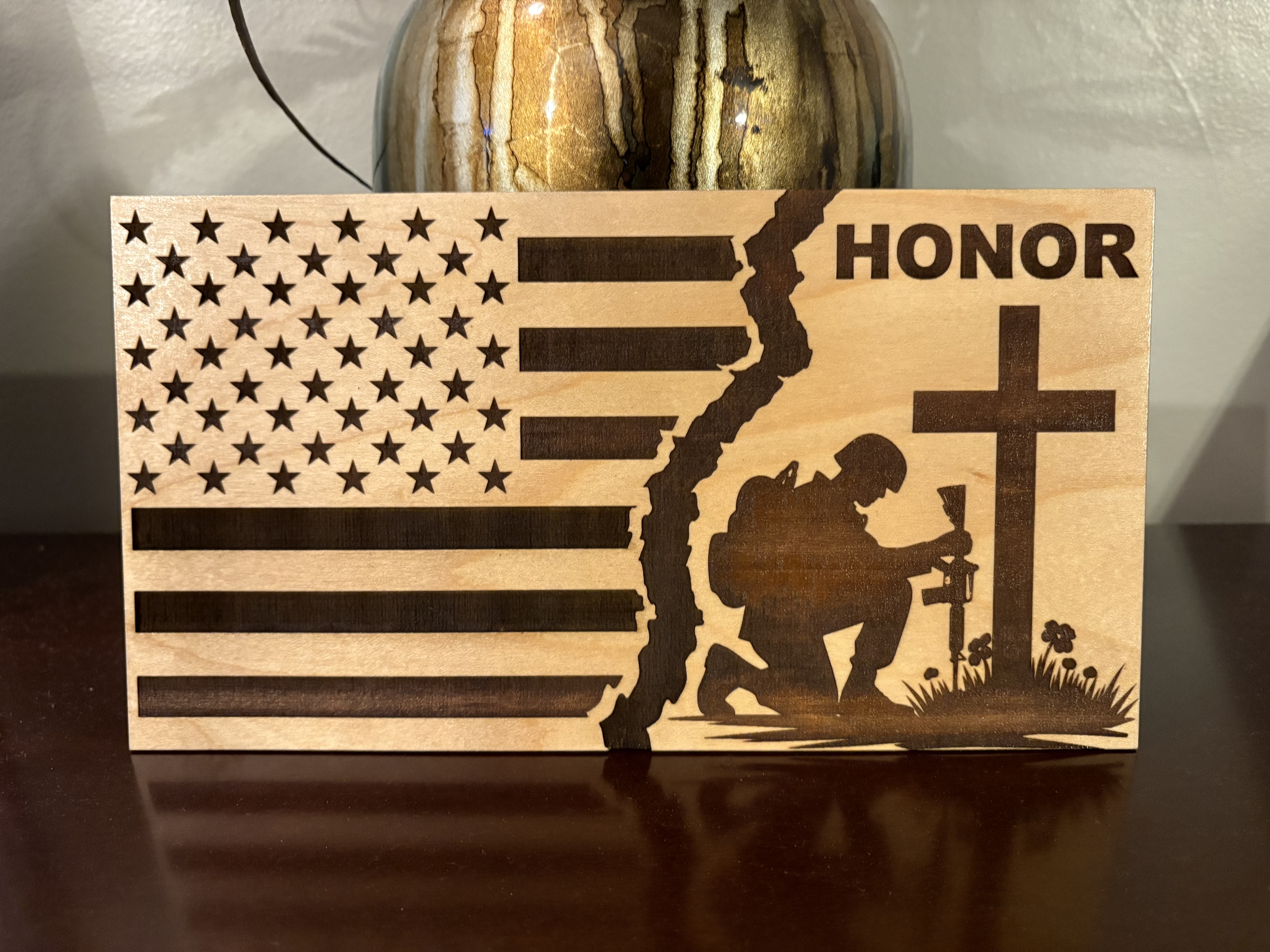 Soldier's Honor Tattered Flag Digital File