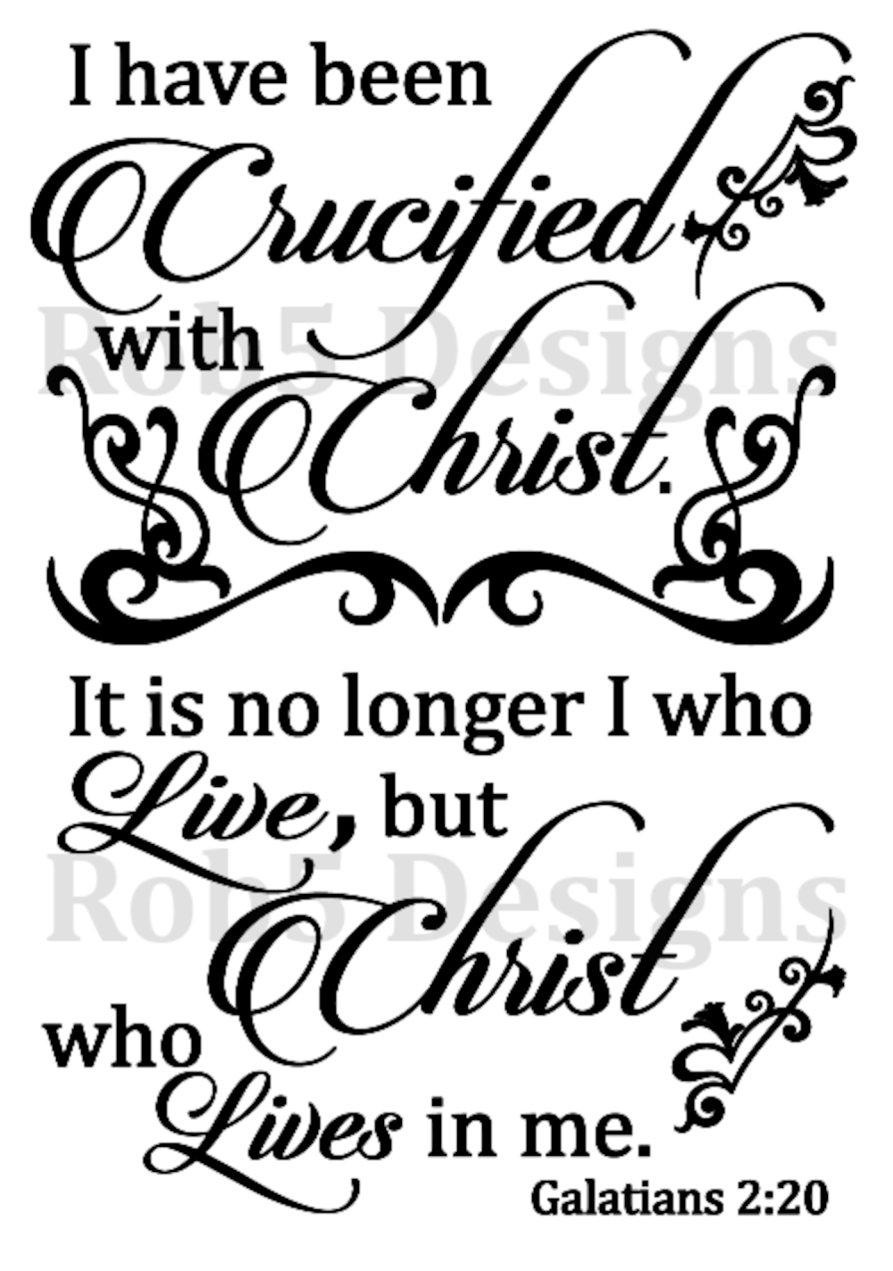 Galatians 2:20 Digital File