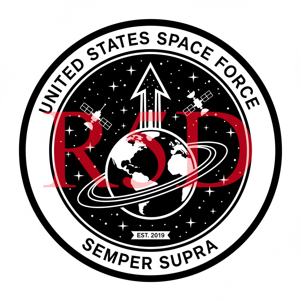 US Space Force Emblem, Veteran Gift, High-Res Download (svg, png, pdf, jpg)