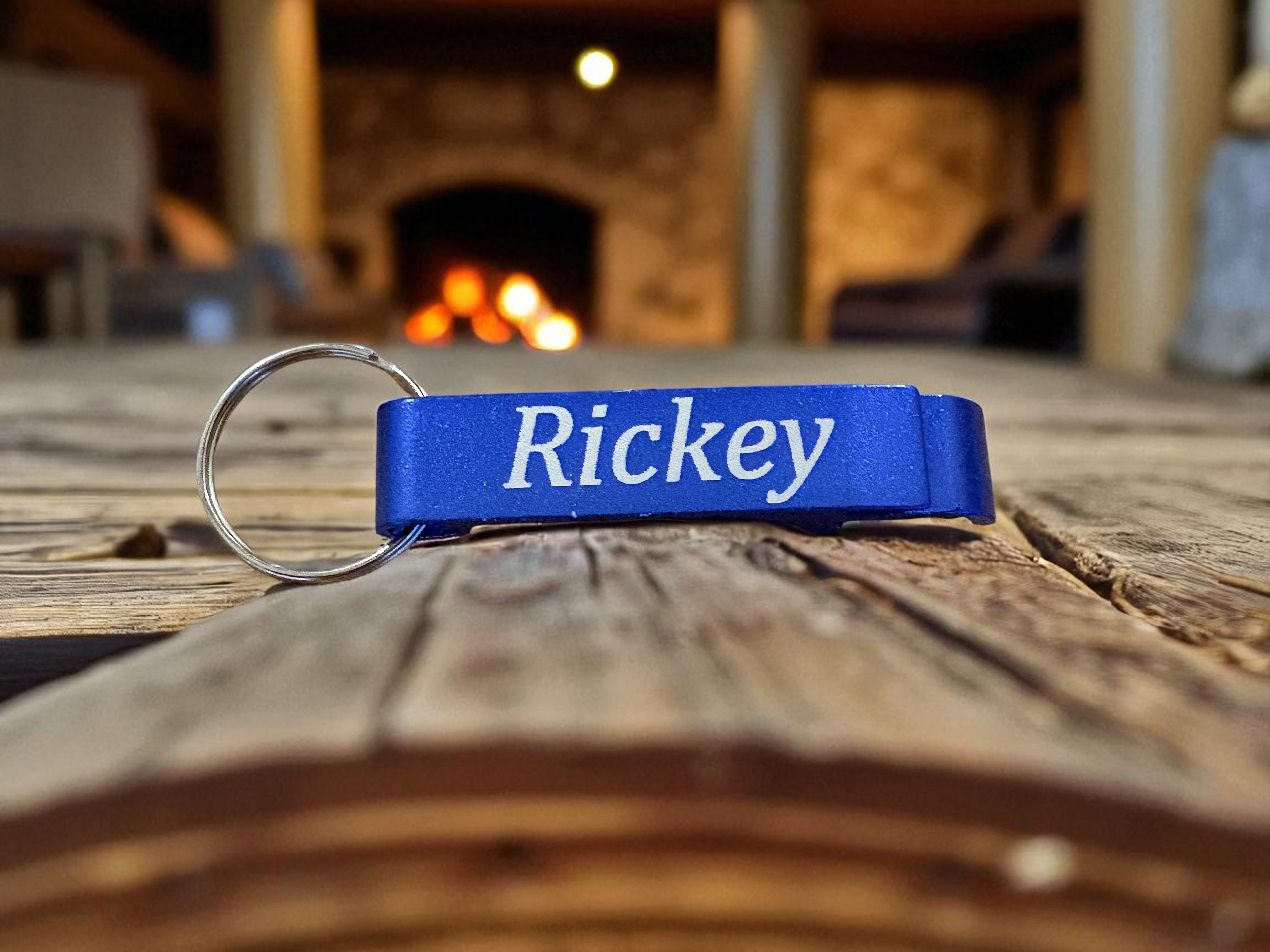 Personalized Keychain Bottle Opener, Custom Engraved Gift