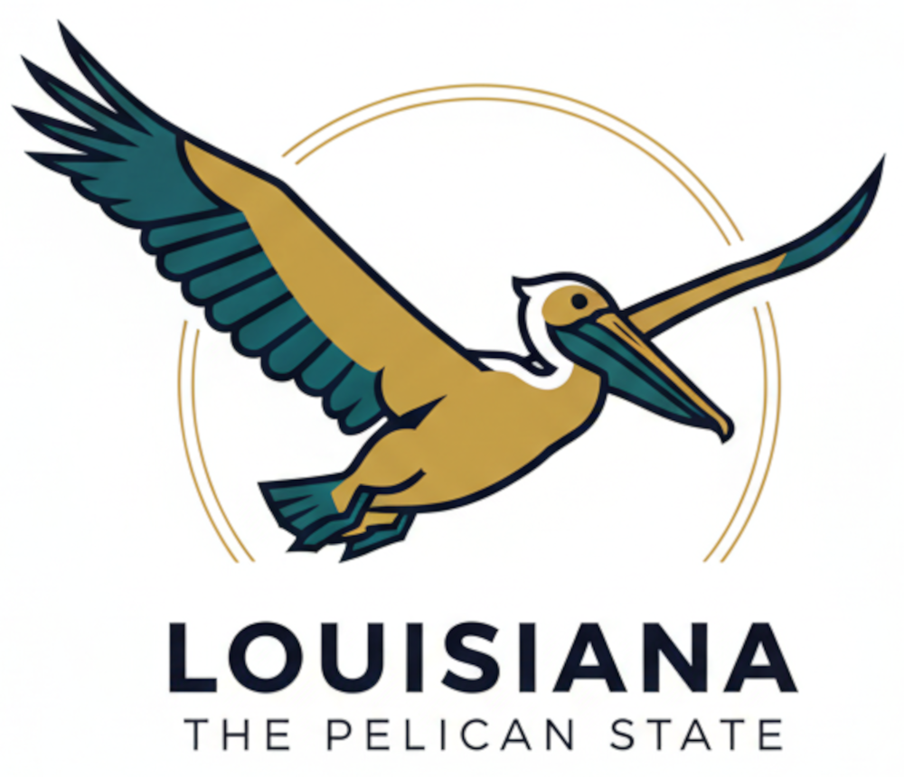 Louisiana Pelican - Fleur De Lis PNG - Digital Download – The Pelican State
