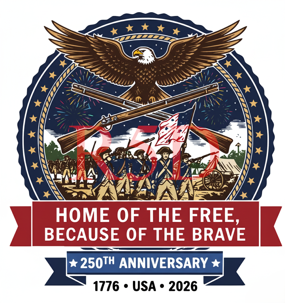 250th Anniversary of America SVG – Patriotic Design (Digital File)
