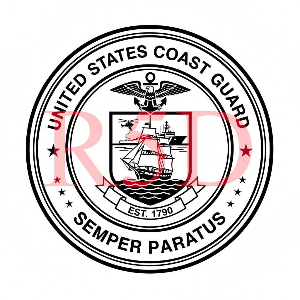 Coast Guard SVG, PNG, pdf, jpg, USCG Logo Digital File, Semper Paratus Decal