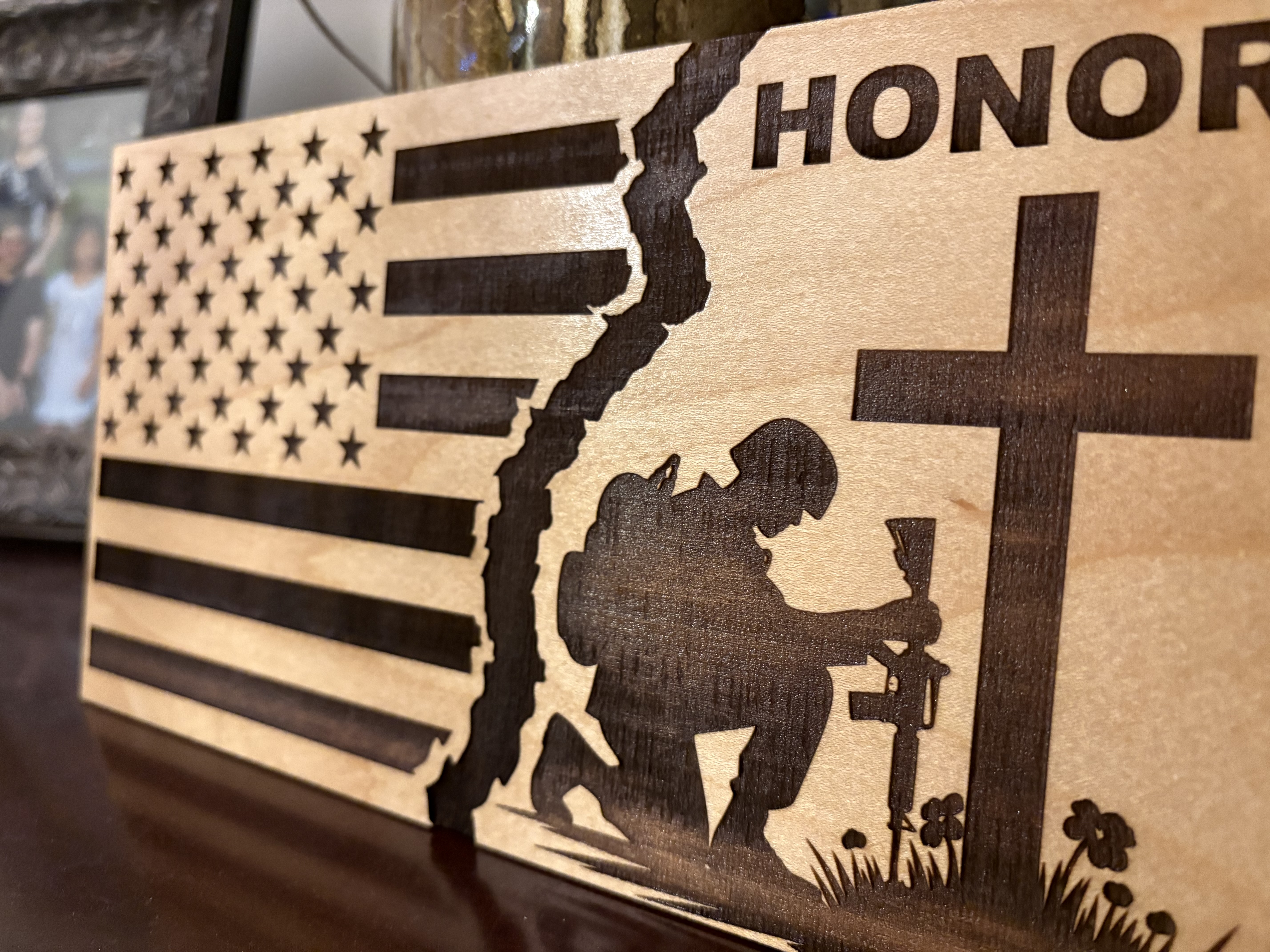 Soldier's Honor Tattered Flag Digital File