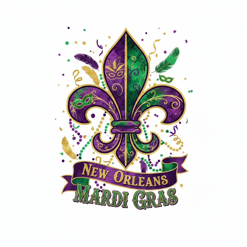 Mardi Gras Festival Collection - Instant Digital Download - PNG