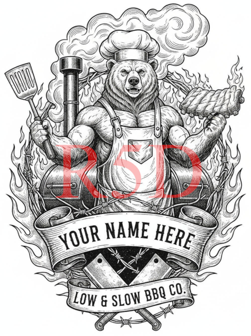 Low & Slow BBQ Co. Digital File