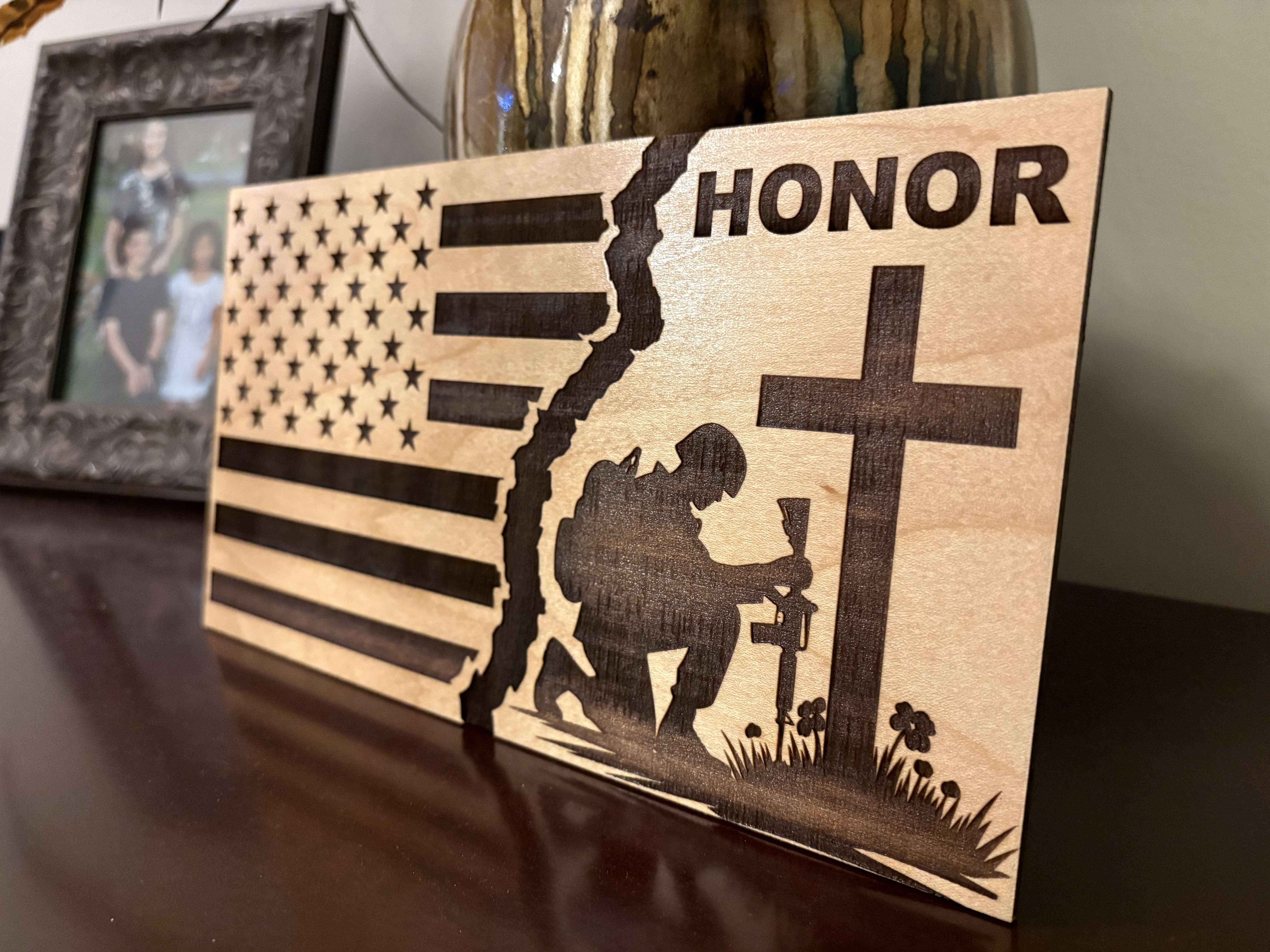 Soldier's Honor Tattered Flag Digital File