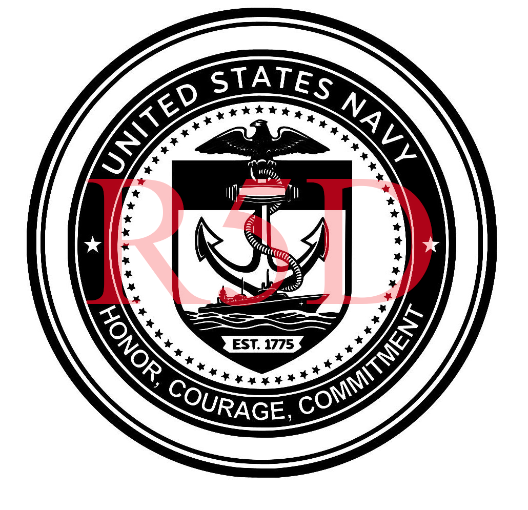 US Navy Bundle 4 Pack, SVG, PNG, pdf, jpg, Honor Courage Commitment Logo