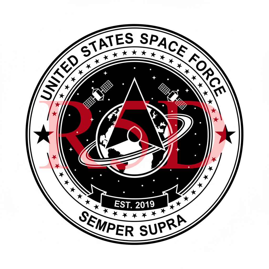 US Space Force Emblem, High-Res Digital Download (svg, png, pdf, jpg)