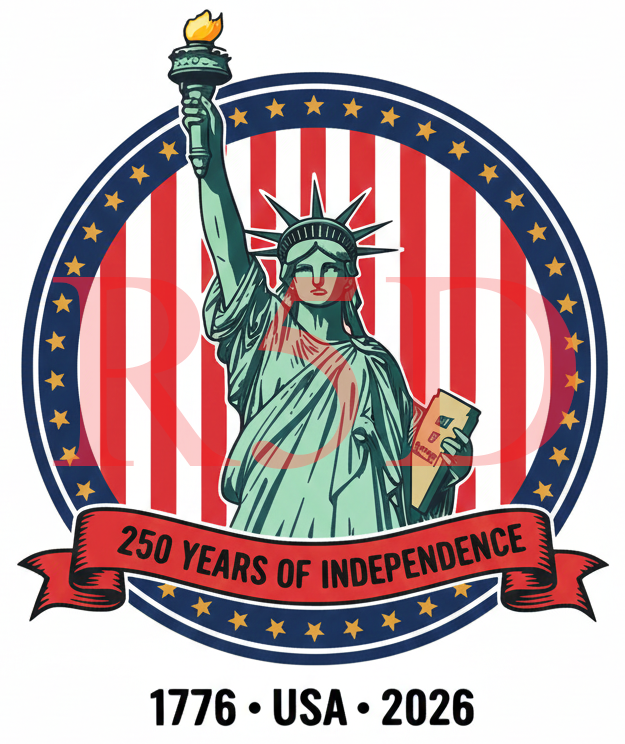 250th Anniversary of America SVG – American Flag Design (Digital File)