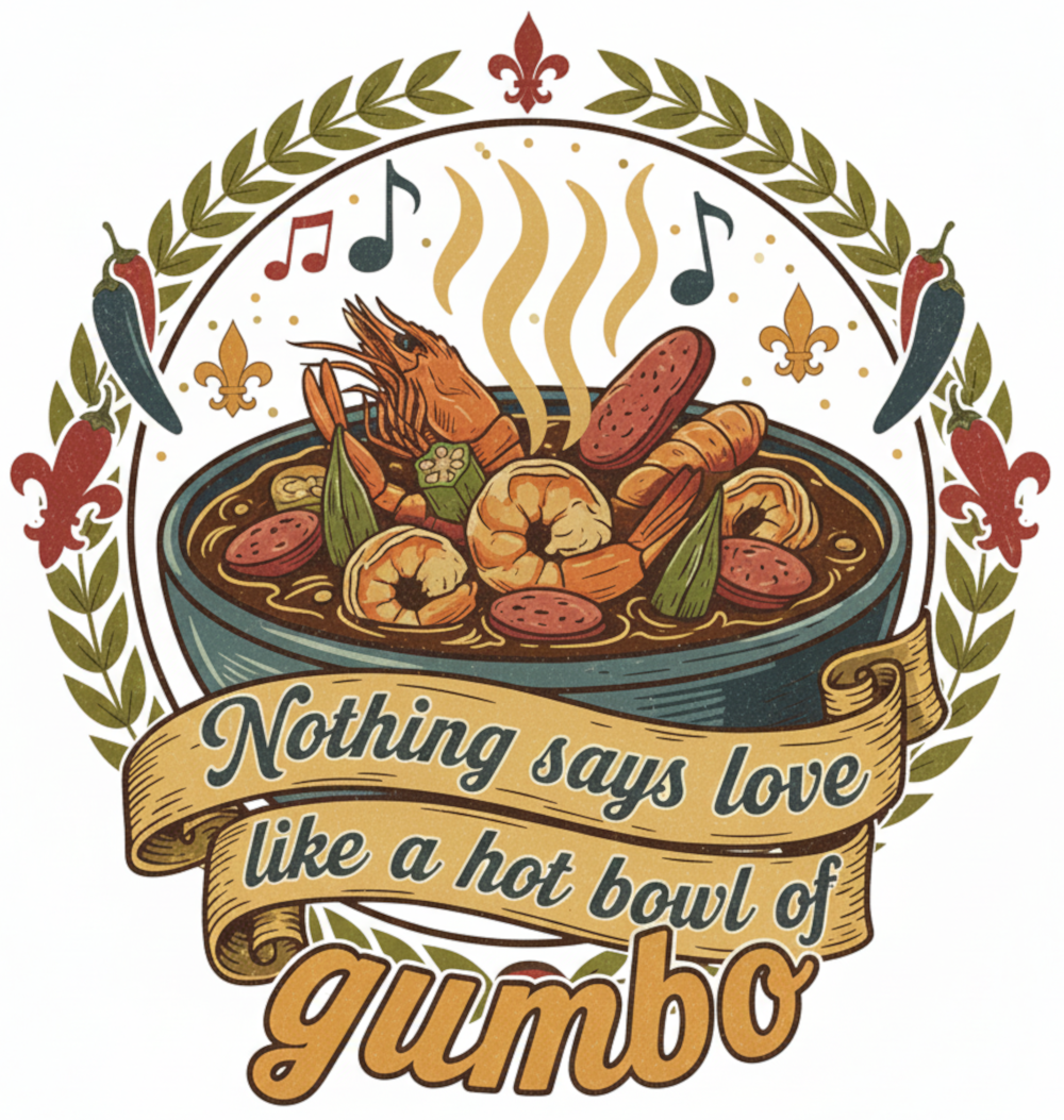 Louisiana Crawfish & Gumbo Digital Download