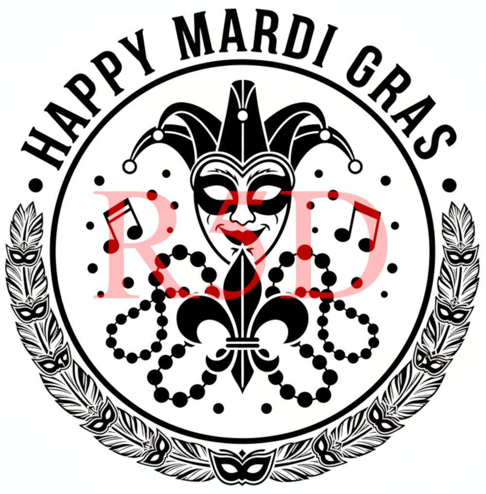 Mardi Gras Jester Mask | Digital Download for Laser Engraving