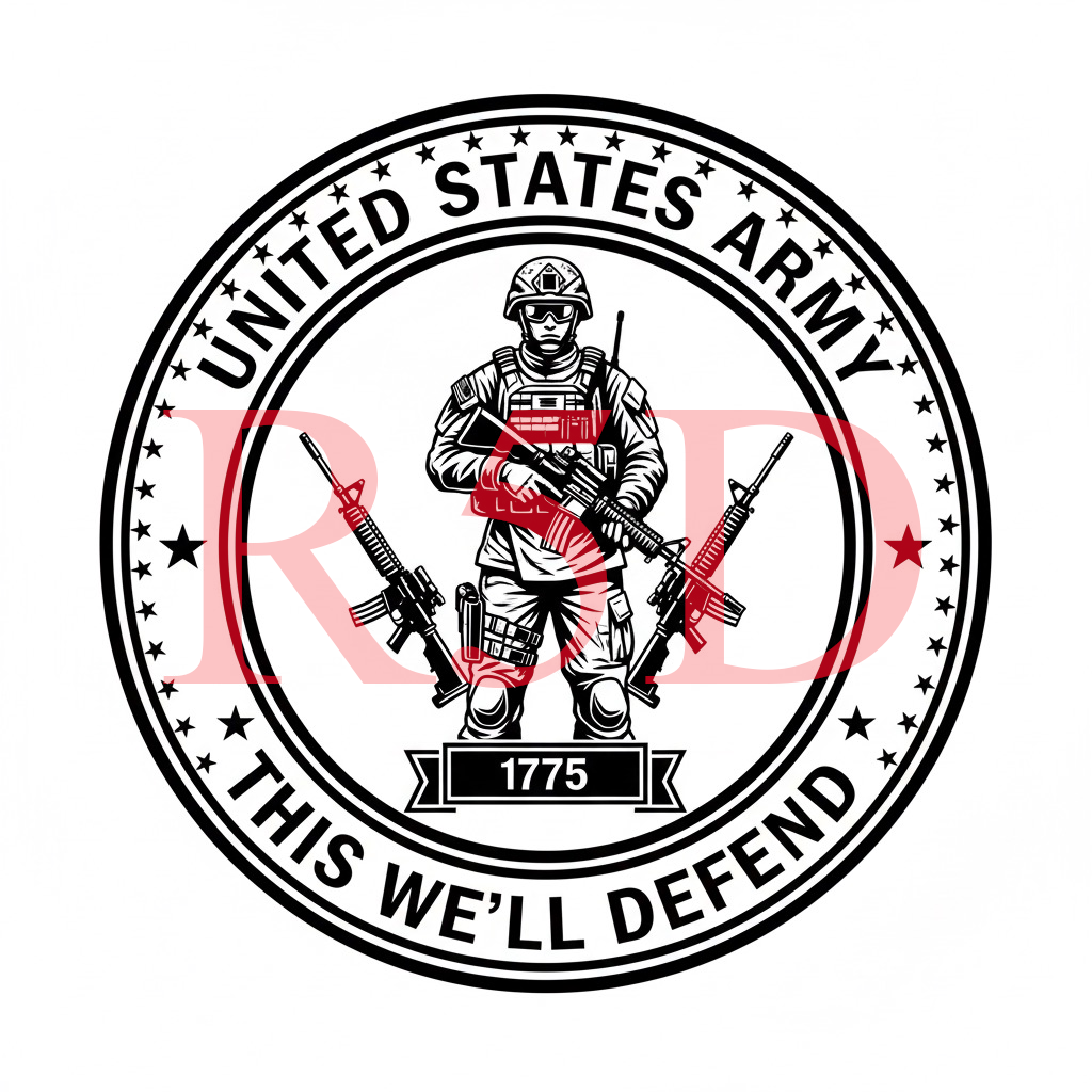 US Army Soldier Digital Download, SVG, jpg, pdf, PNG, Military Logo