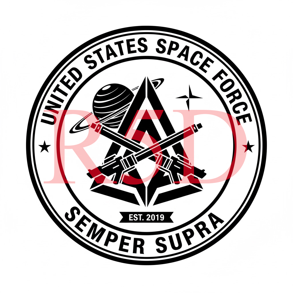 US Space Force Emblem, Veteran Gift, High-Res Download (svg, png, pdf, jpg)