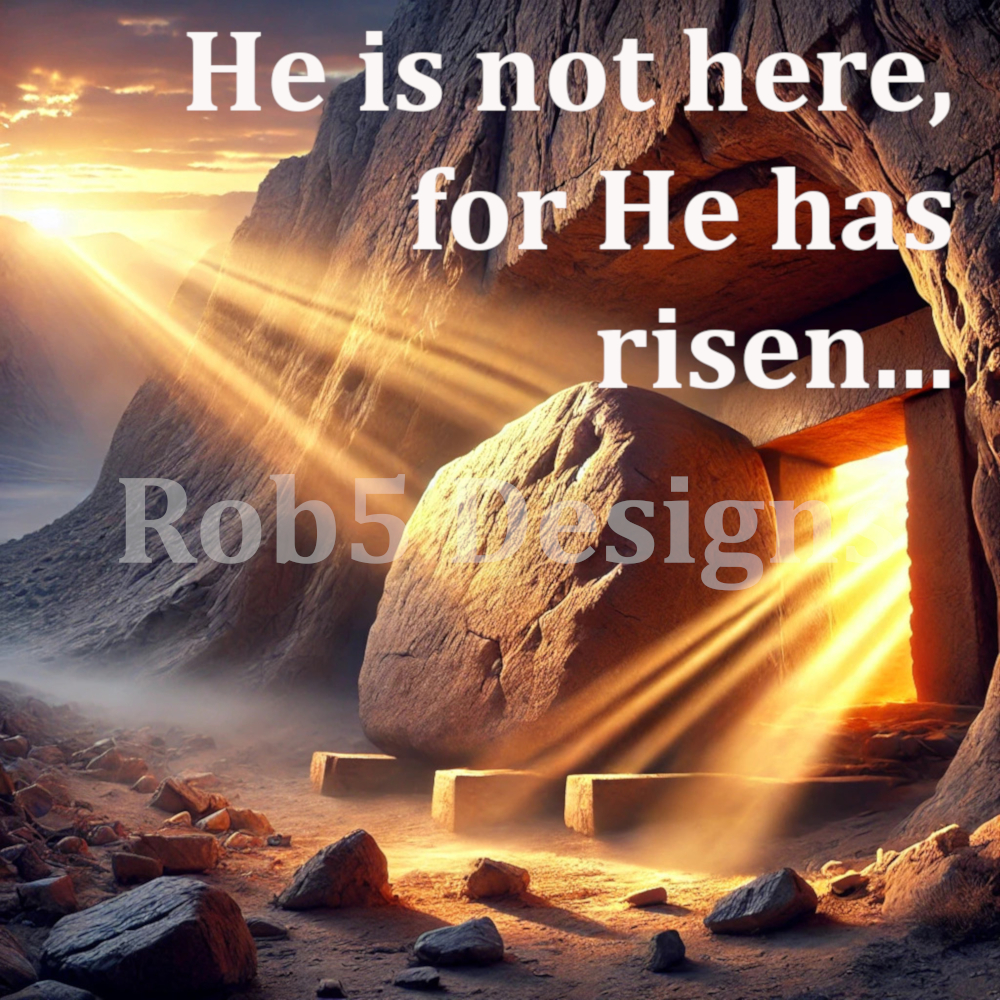 He Is Risen Digital File - Open Tomb