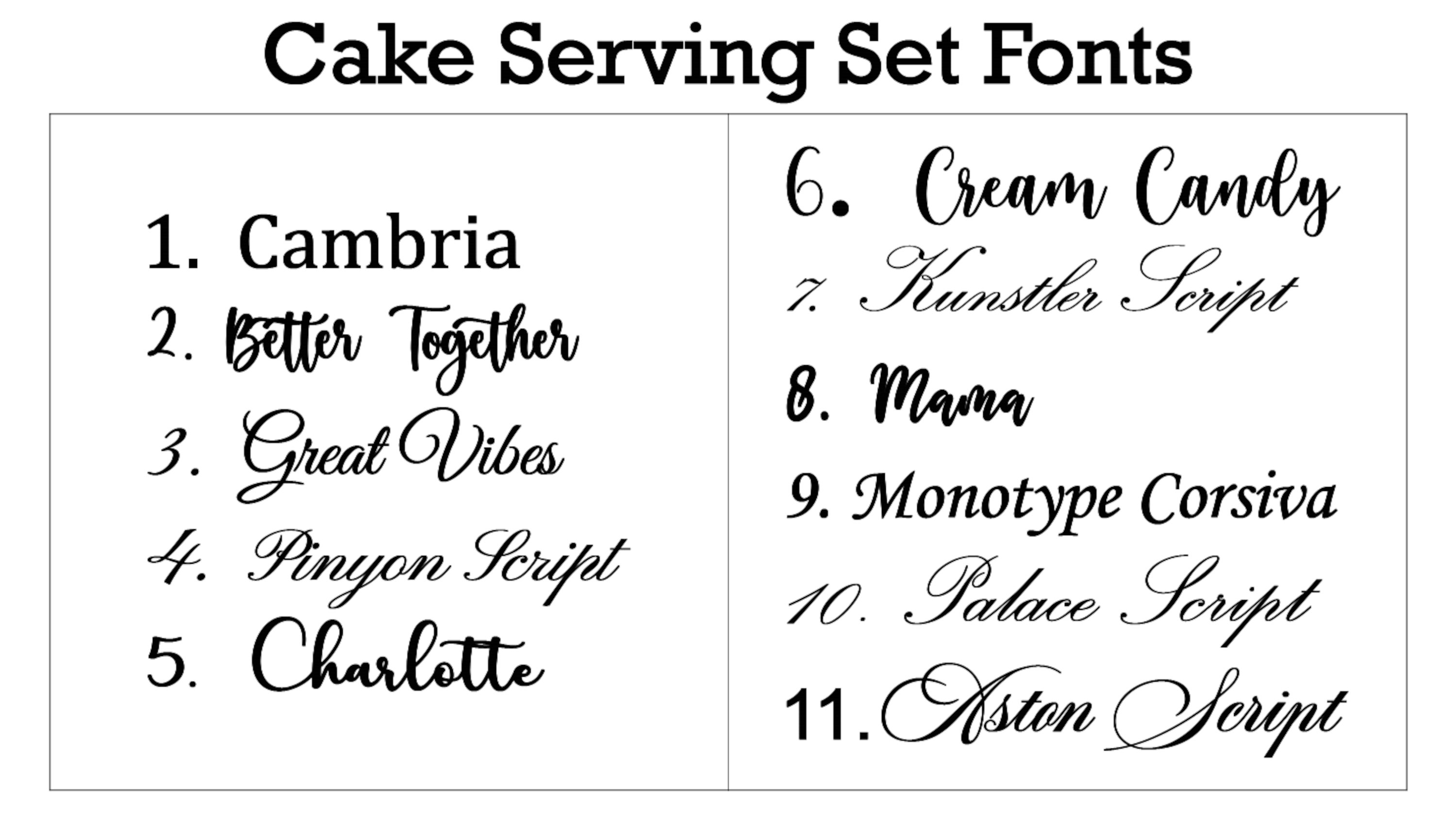 Personalized Engraved Cake Server Set