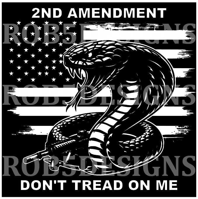 Don't Tread On Me Digital File - 2nd Amendment