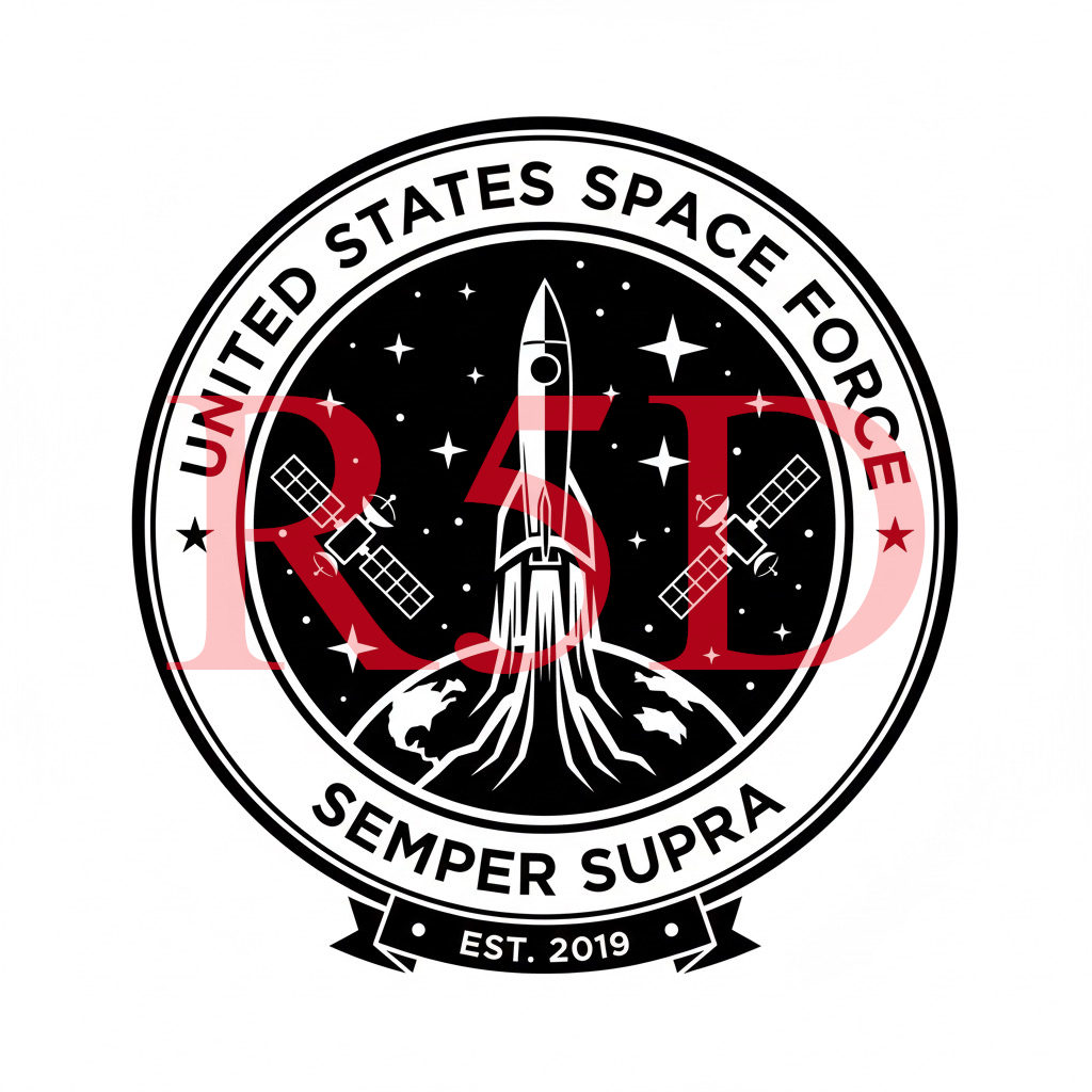 US Space Force Emblem, Veteran Pride (Digital Download)
