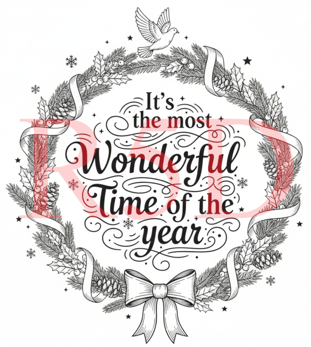 Most Wonderful Time of the Year Digital File 