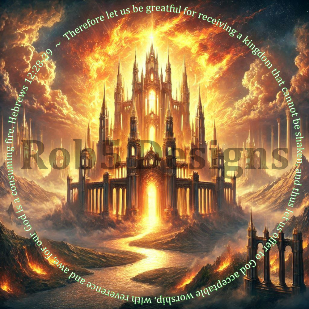 Hebrews 12:28-29 Digital File - Consuming Fire 