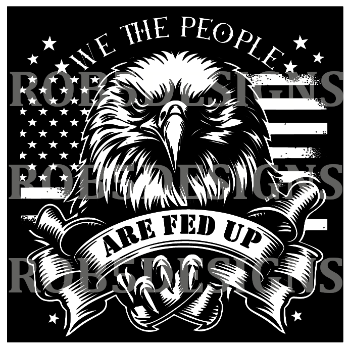 We The People Bald Eagle Digital File
