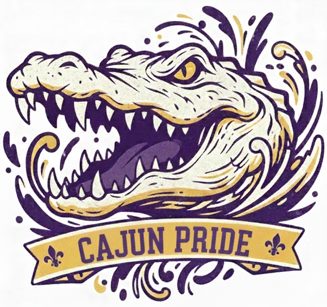 Cajun Pride Alligator Digital Graphic File